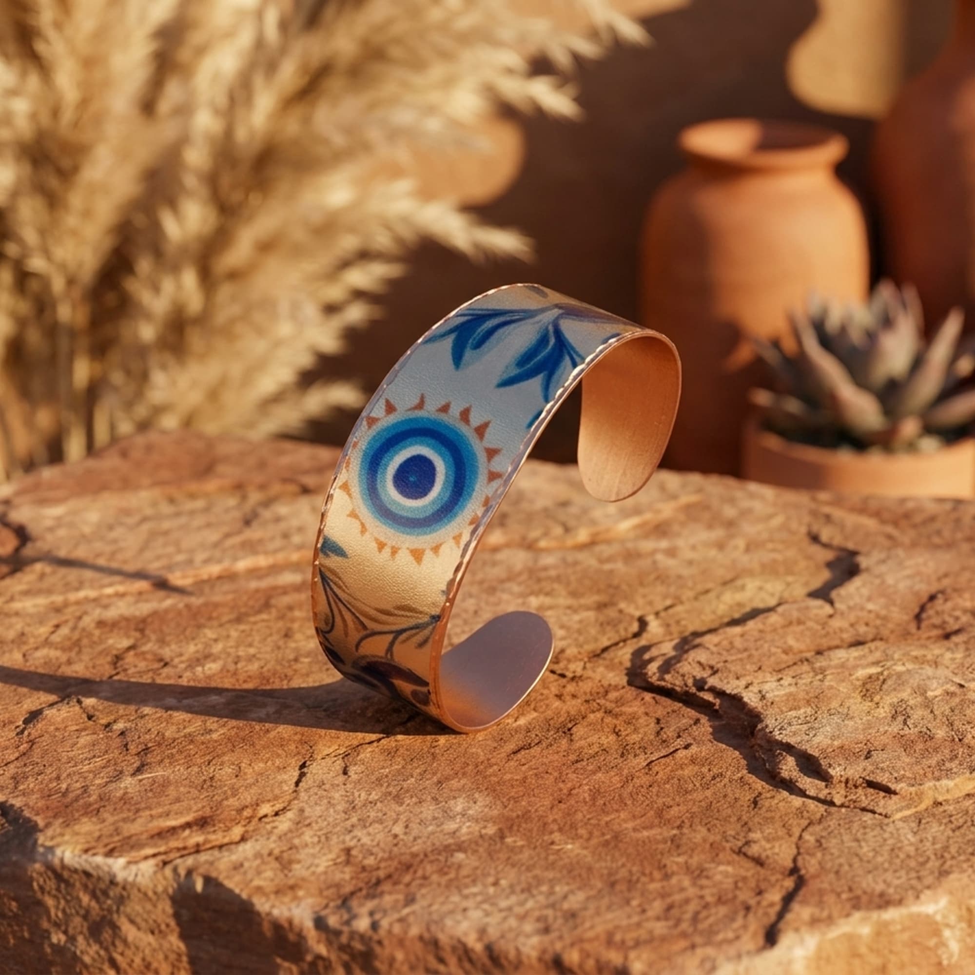 El Dövme Bakır Bileklik