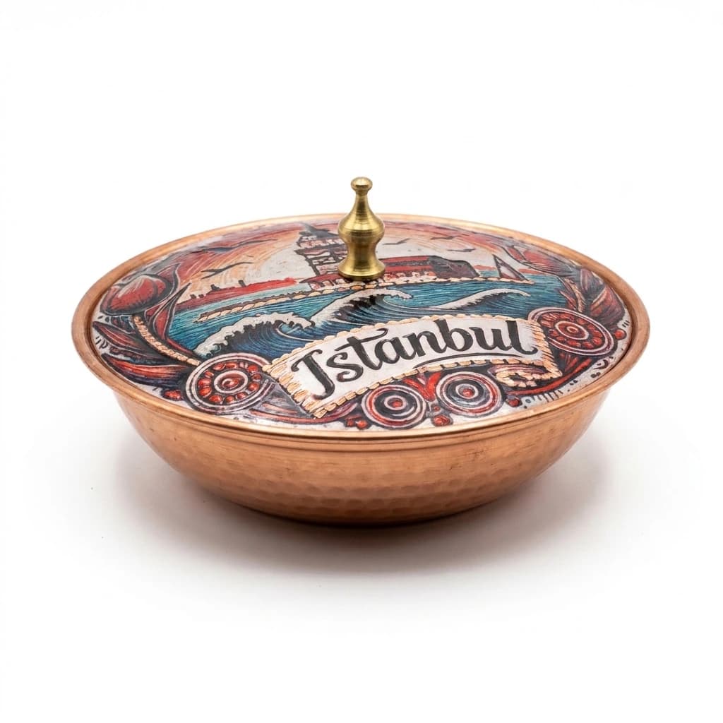 El Dövme Bakır Şekerlik - 4