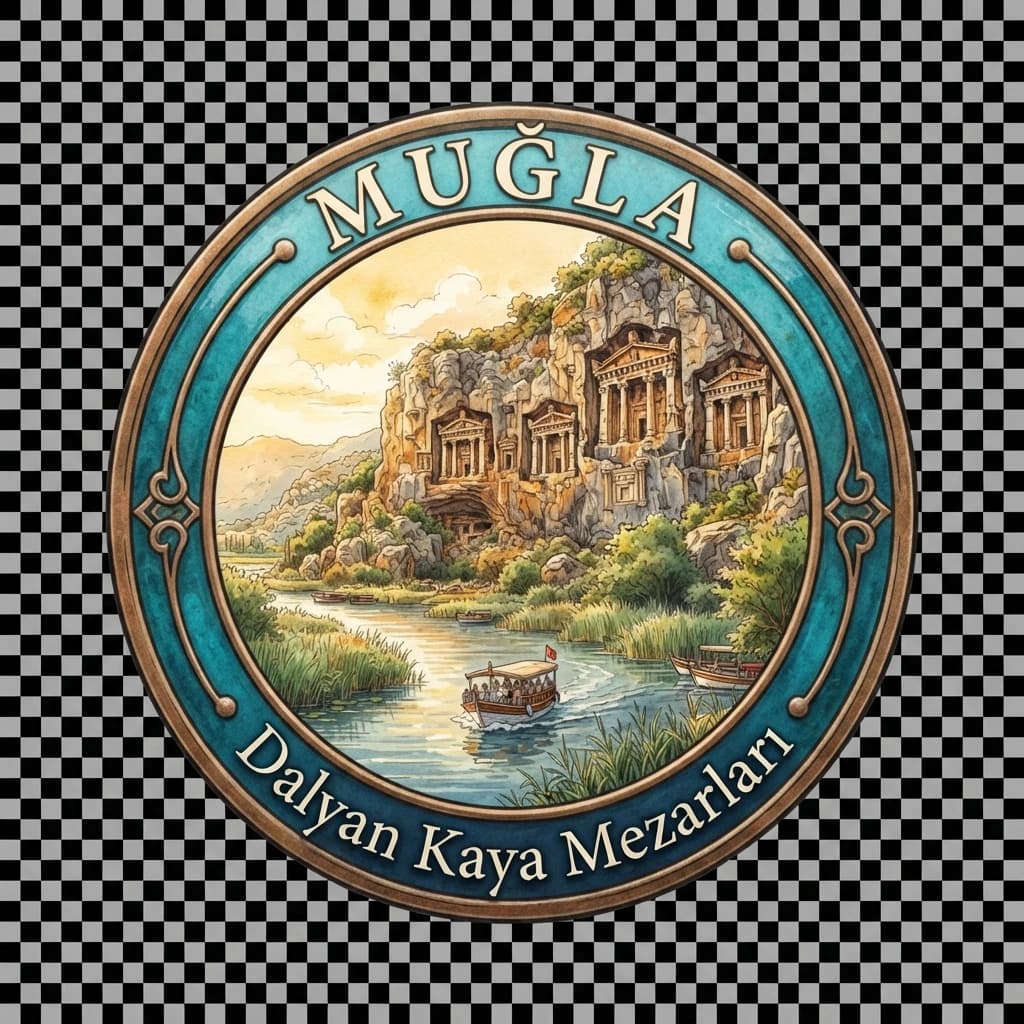 El Dövme Bakır Magnet Küpe