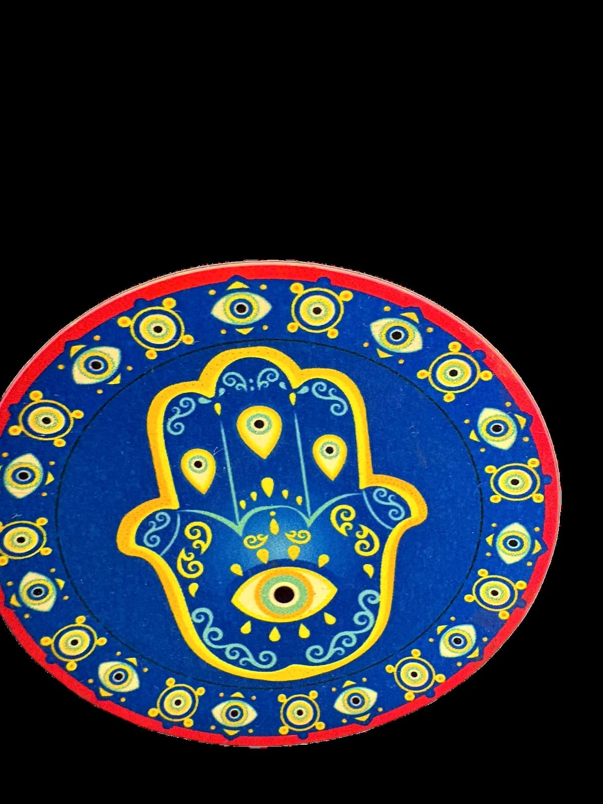 El Dövme Bakır Magnet Küpe