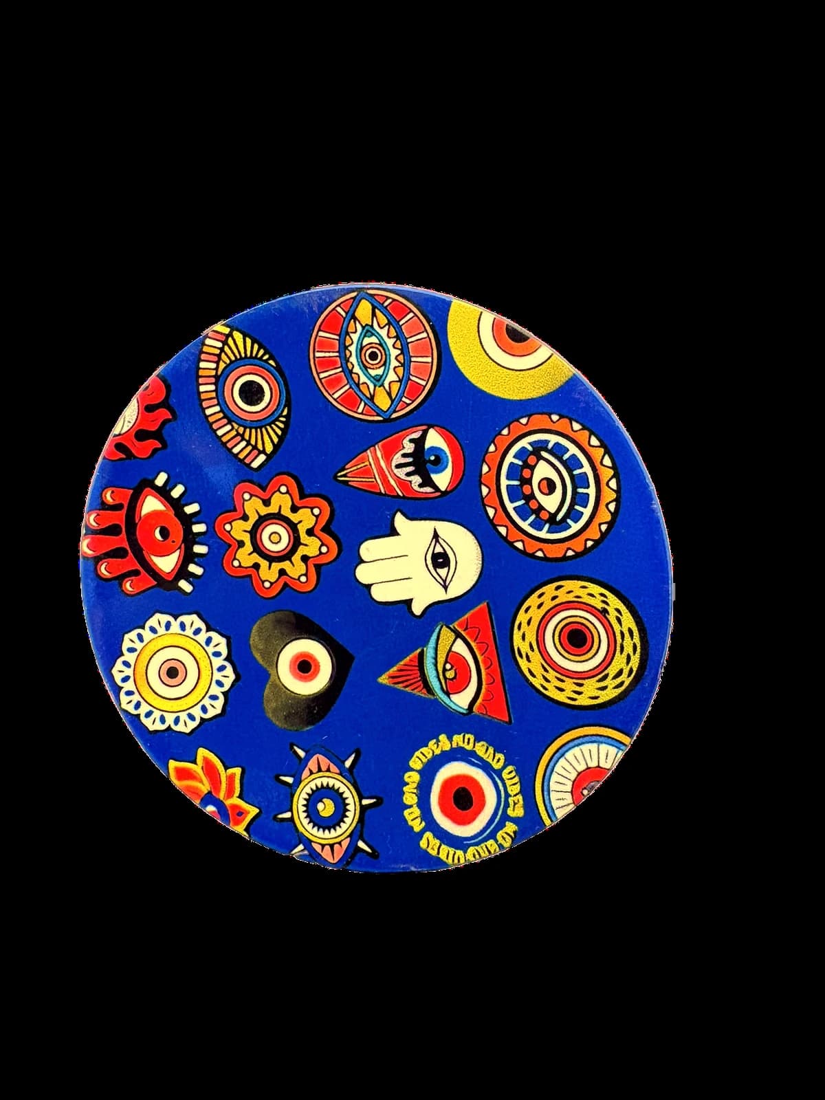 El Dövme Bakır Magnet Küpe