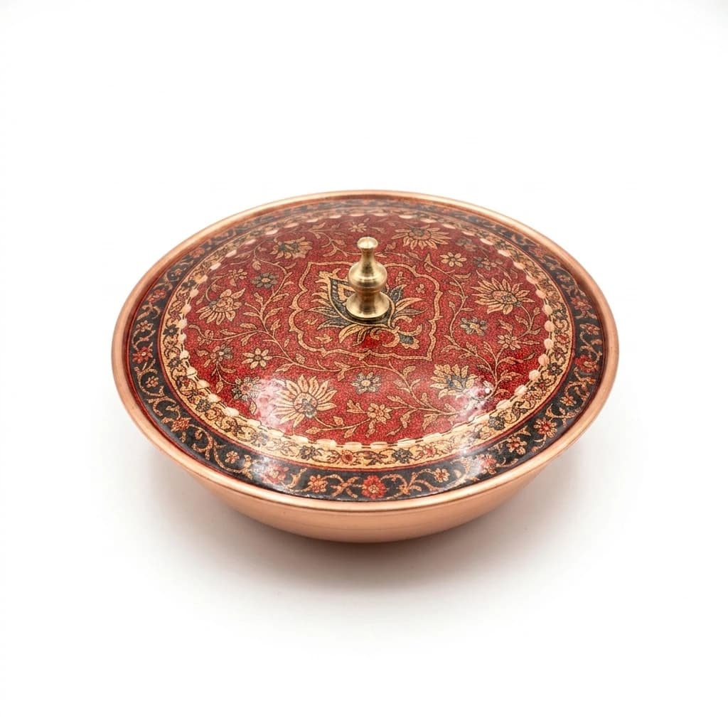 El Dövme Bakır Küpe - 2