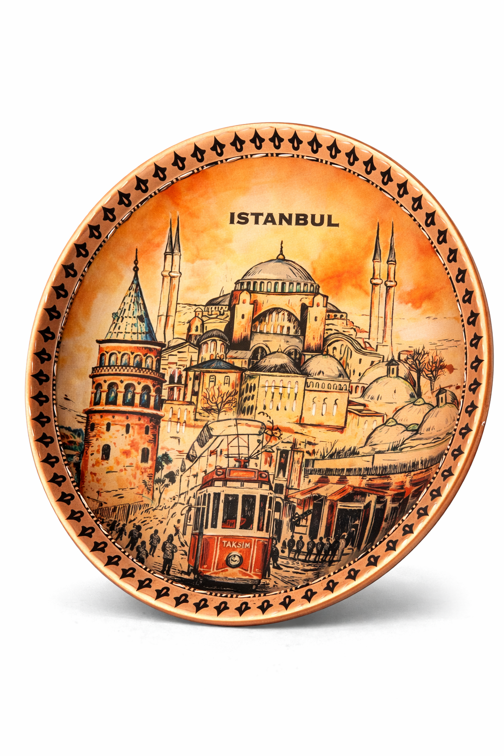 İstanbul'un Kalbi Bakır Tabak