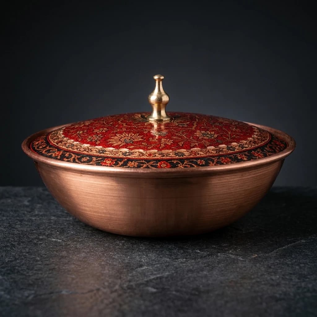 El Dövme Bakır Küpe - 3