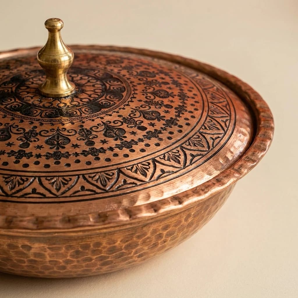 El Dövme Bakır Şekerlik - 4